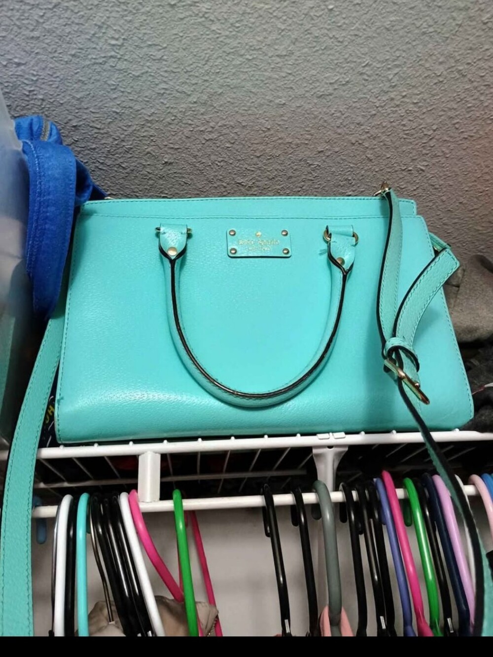 kate spade Turquoise Satchel Handbag